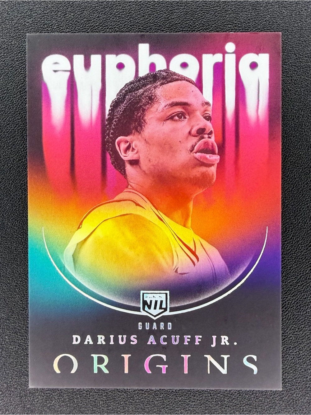 Darius Acuff Jr. 2025-26 Panini Origins Euphoria Arkansas Sacramento Kings #25